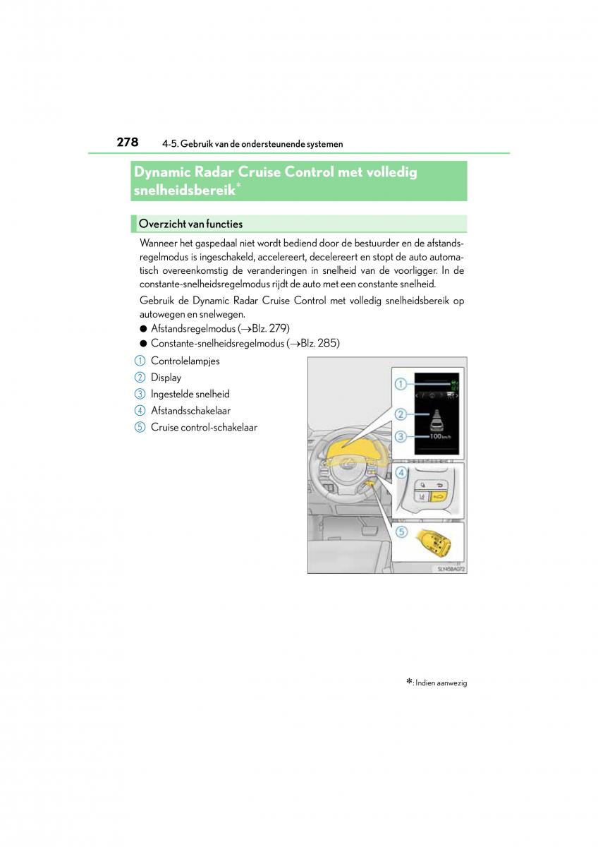 Lexus NX handleiding / page 278