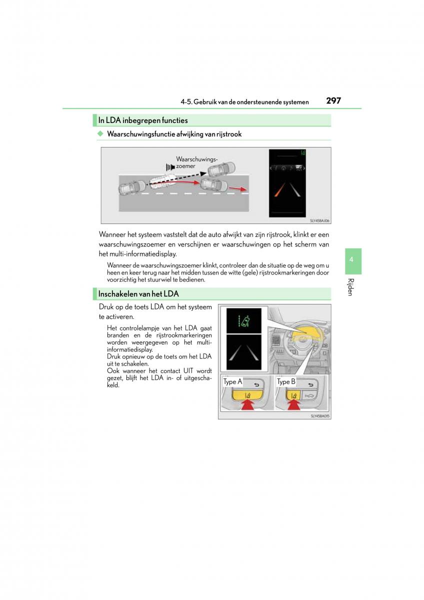 Lexus NX handleiding / page 297