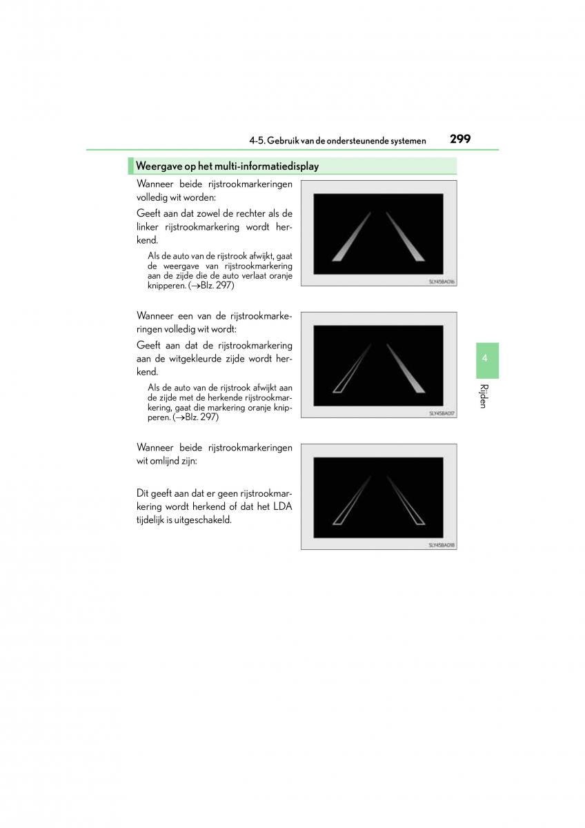 Lexus NX handleiding / page 299