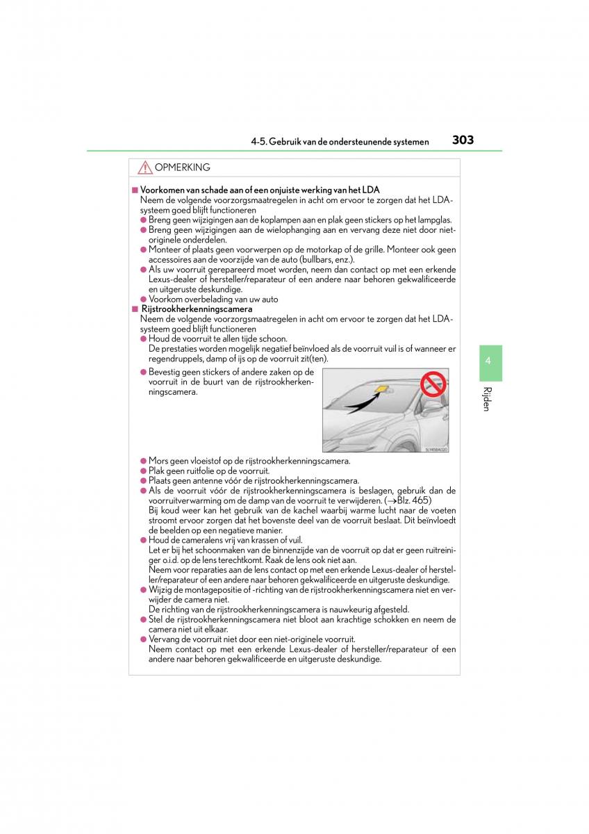 Lexus NX handleiding / page 303