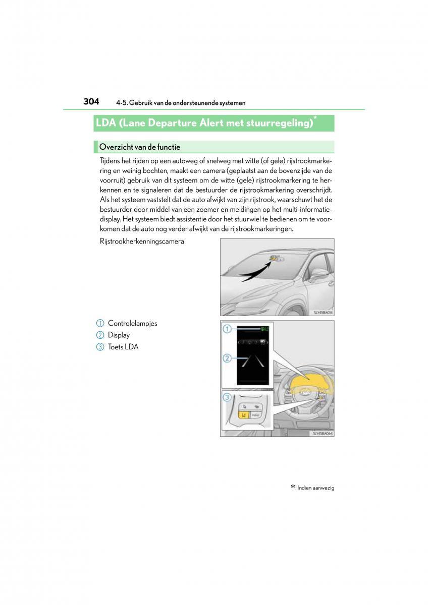 Lexus NX handleiding / page 304