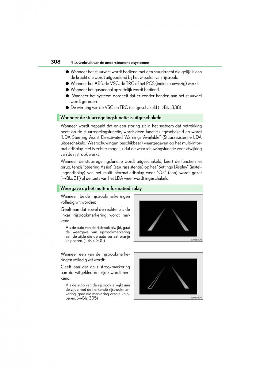 Lexus NX handleiding / page 308