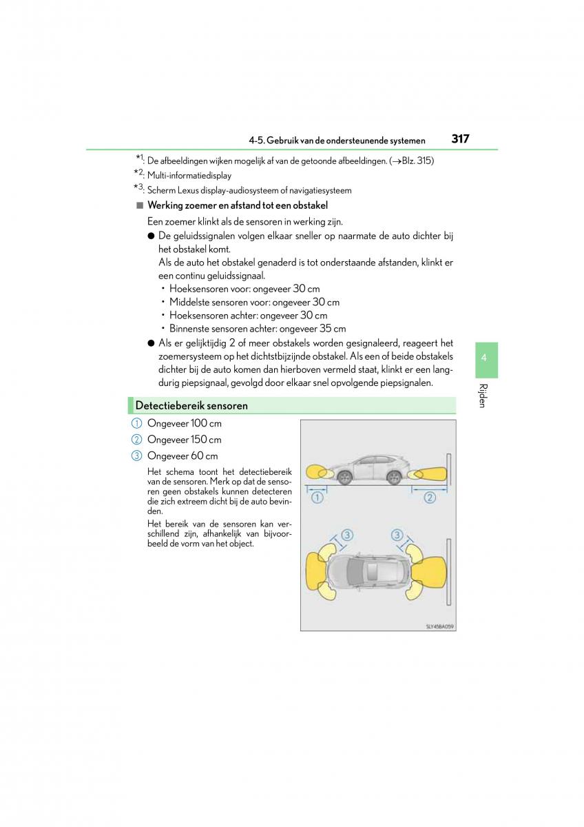 Lexus NX handleiding / page 317