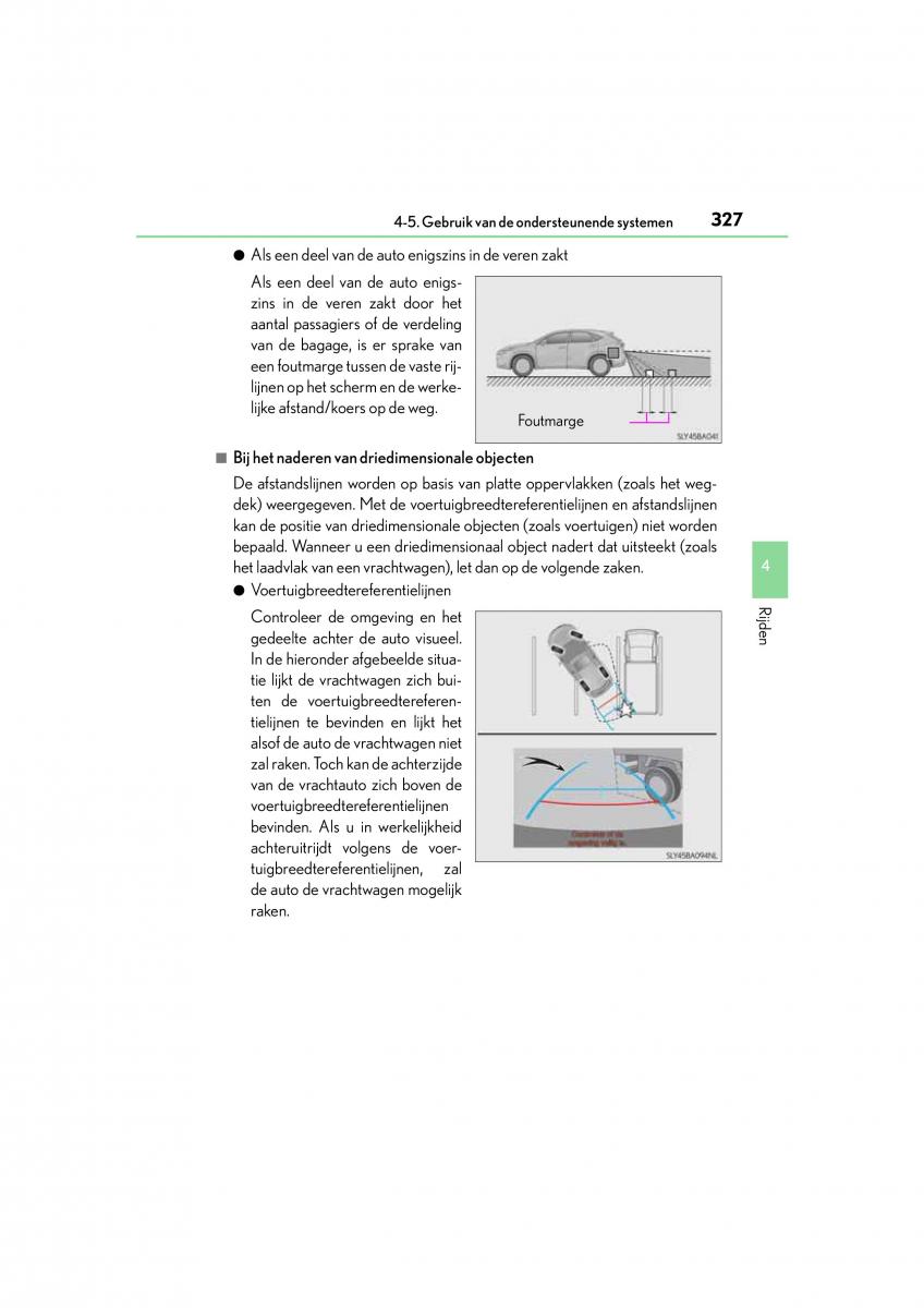 Lexus NX handleiding / page 327