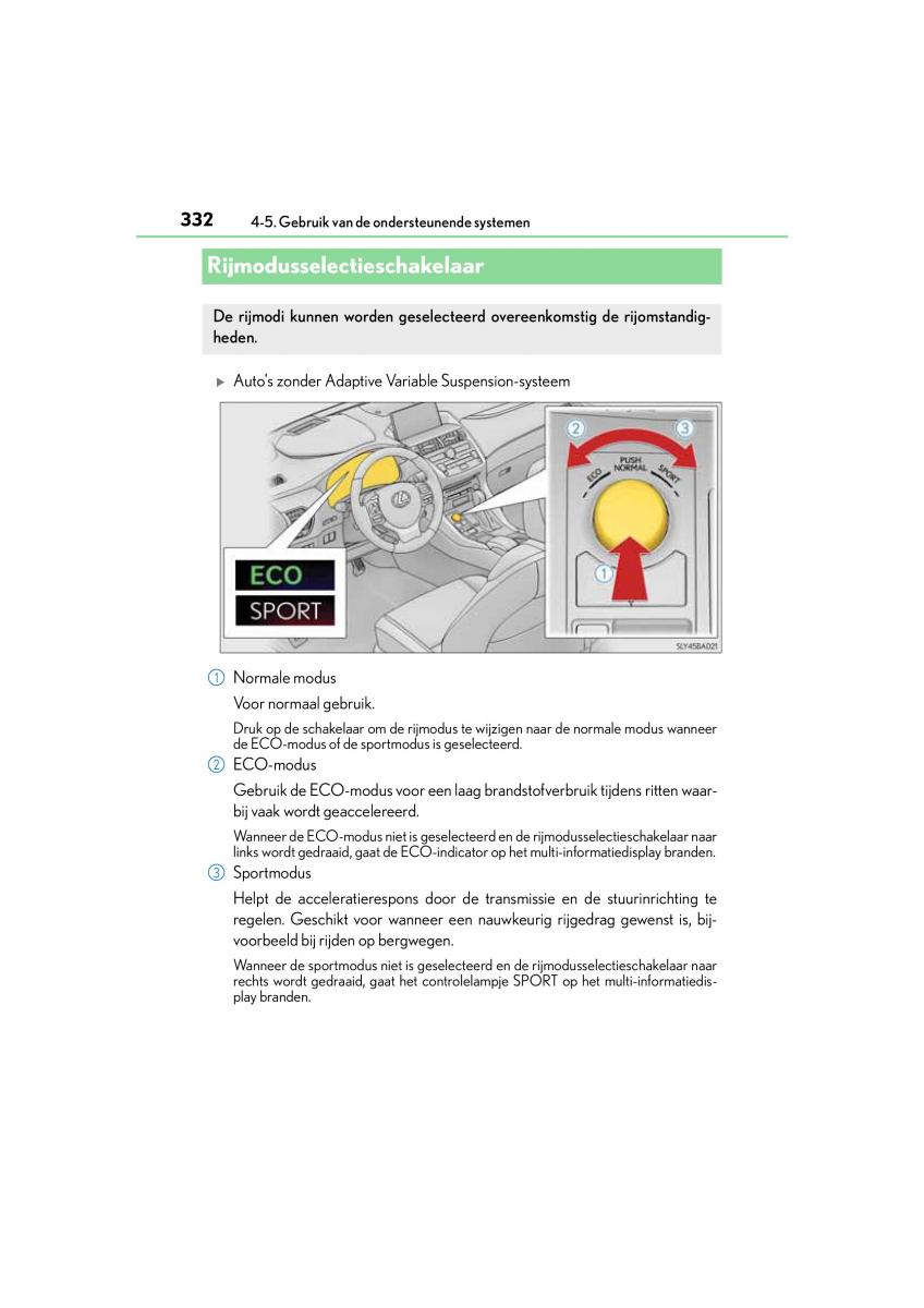 Lexus NX handleiding / page 332