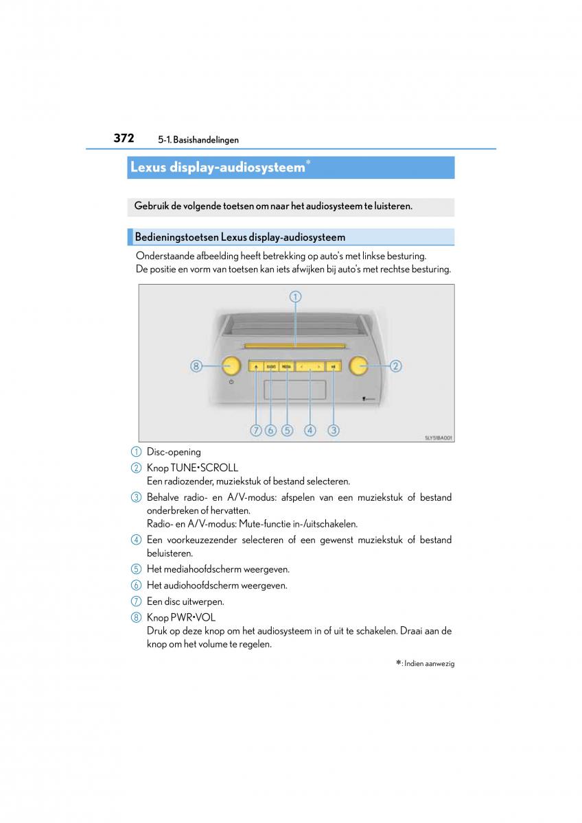 Lexus NX handleiding / page 372