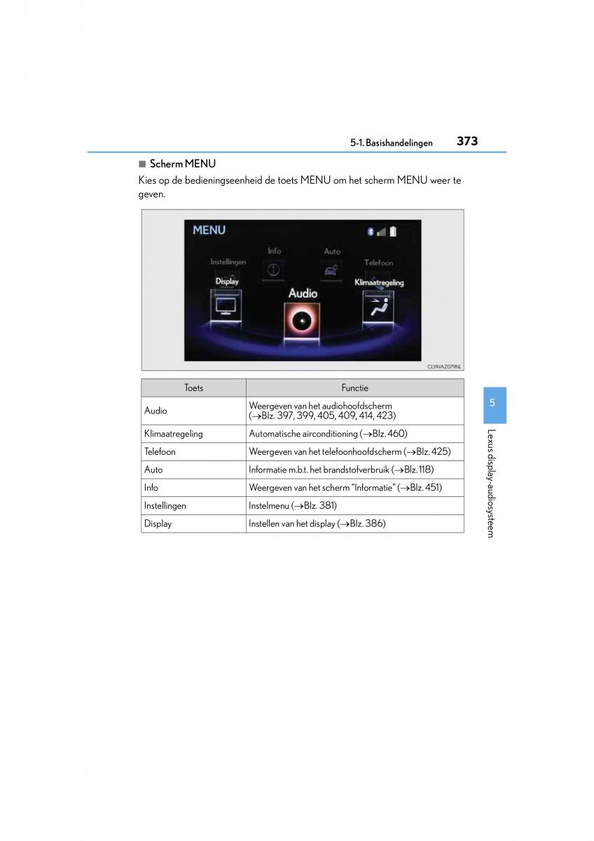 Lexus NX handleiding / page 373