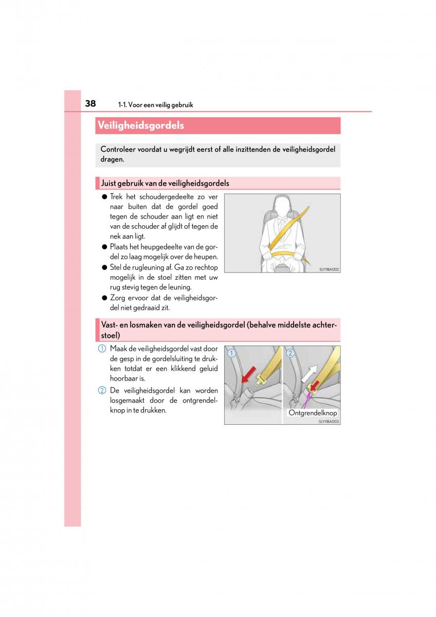 Lexus NX handleiding / page 38