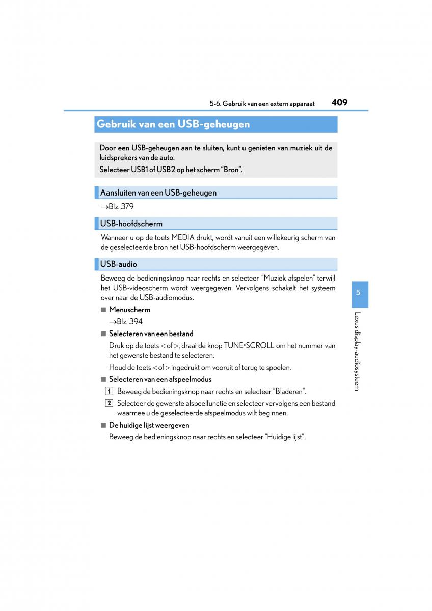 Lexus NX handleiding / page 409