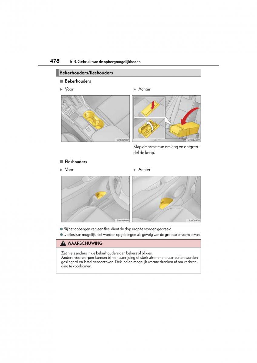 Lexus NX handleiding / page 478