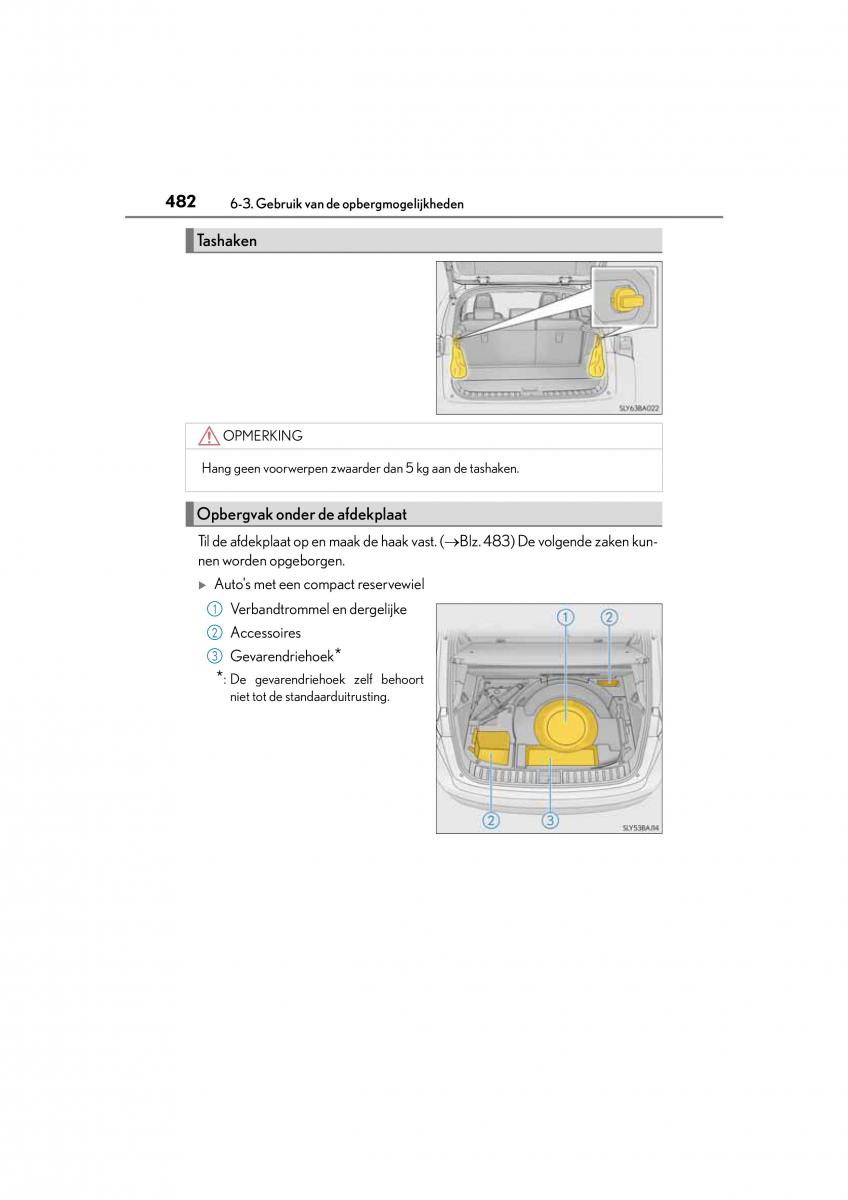 Lexus NX handleiding / page 482