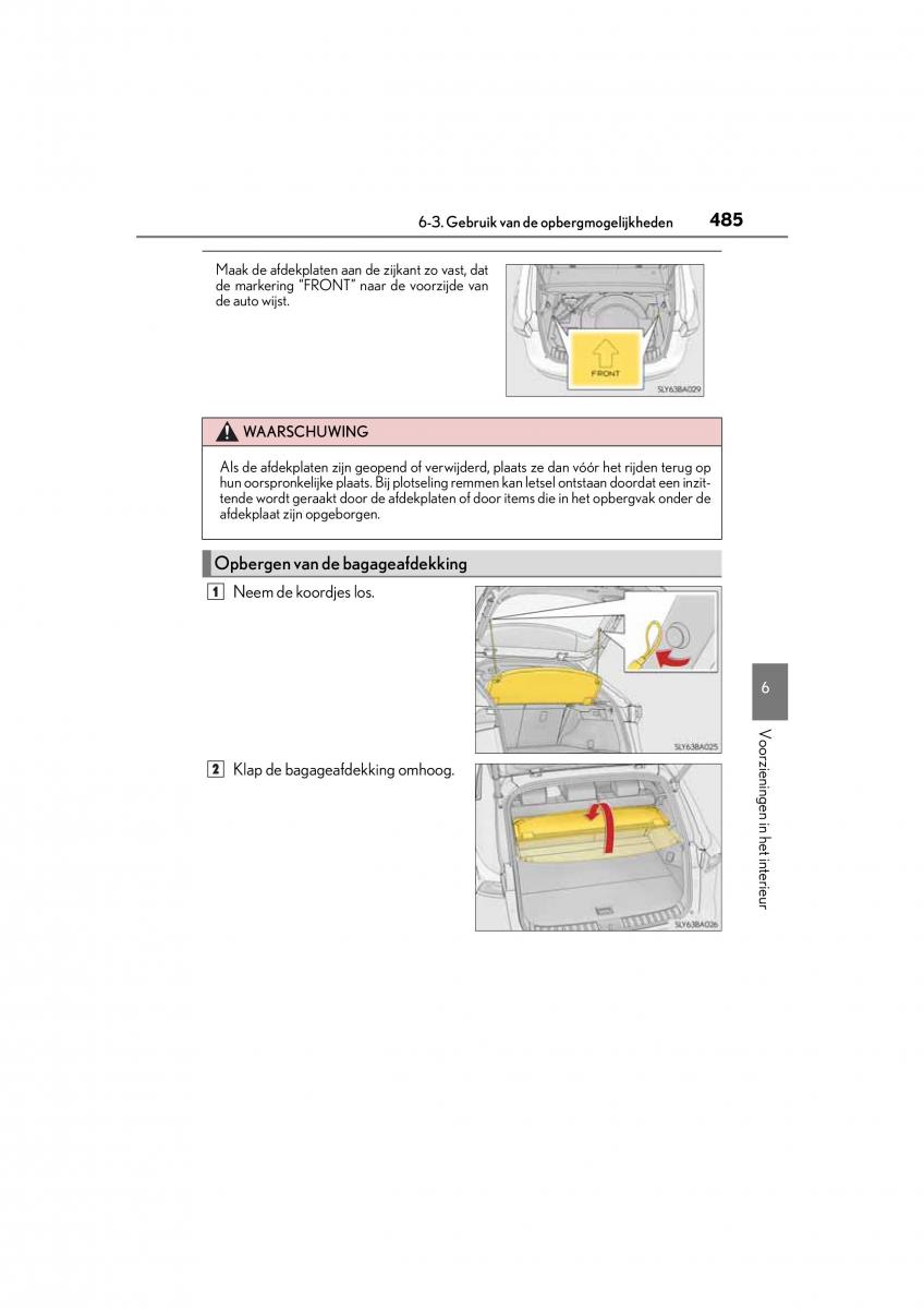 Lexus NX handleiding / page 485