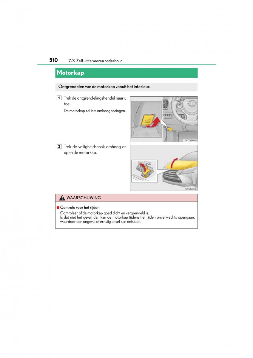 Lexus NX handleiding / page 510