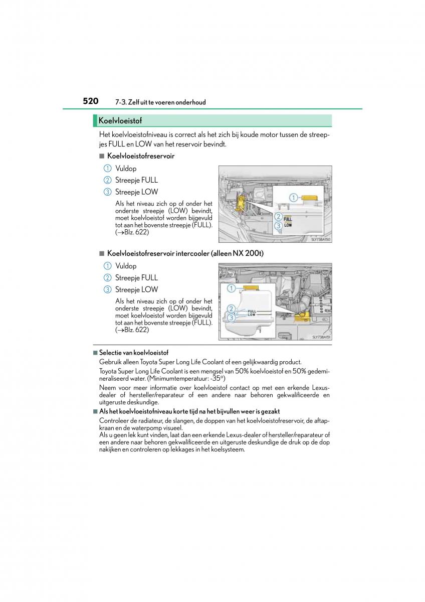 Lexus NX handleiding / page 520