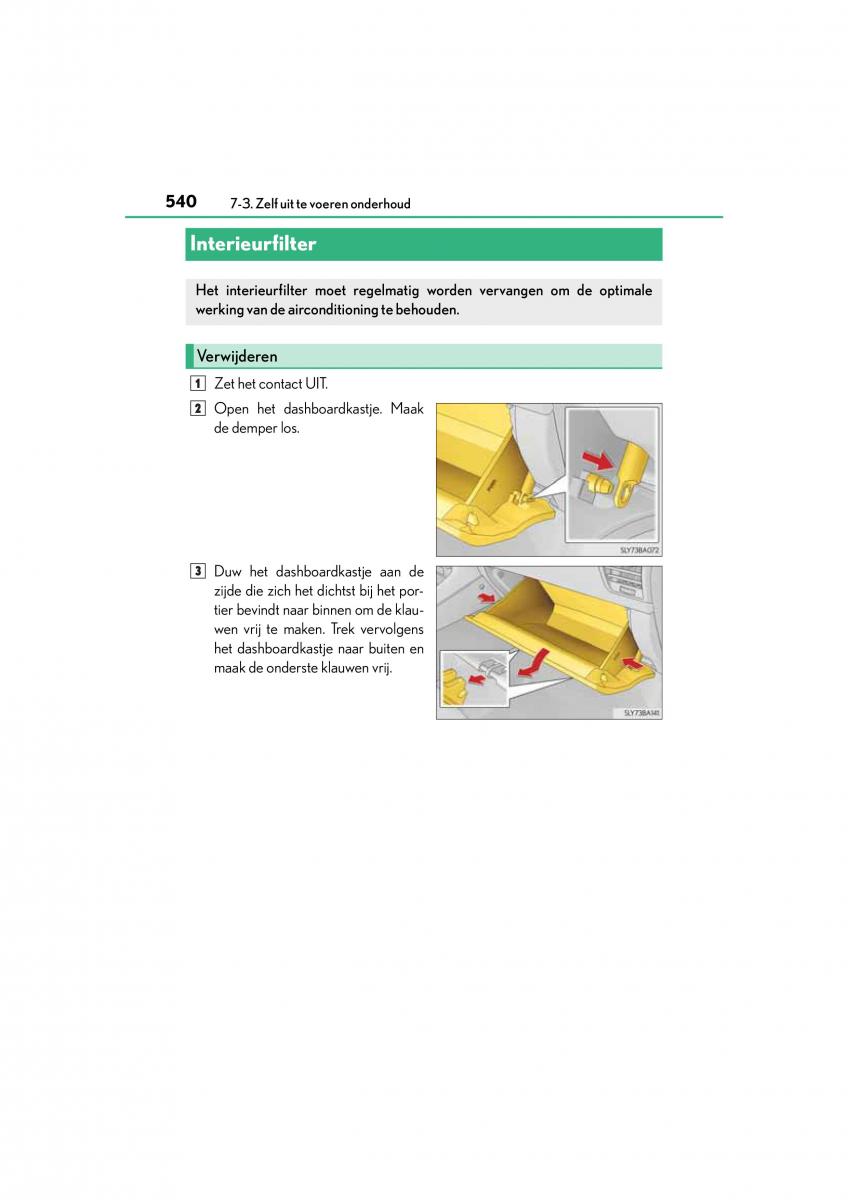 Lexus NX handleiding / page 540