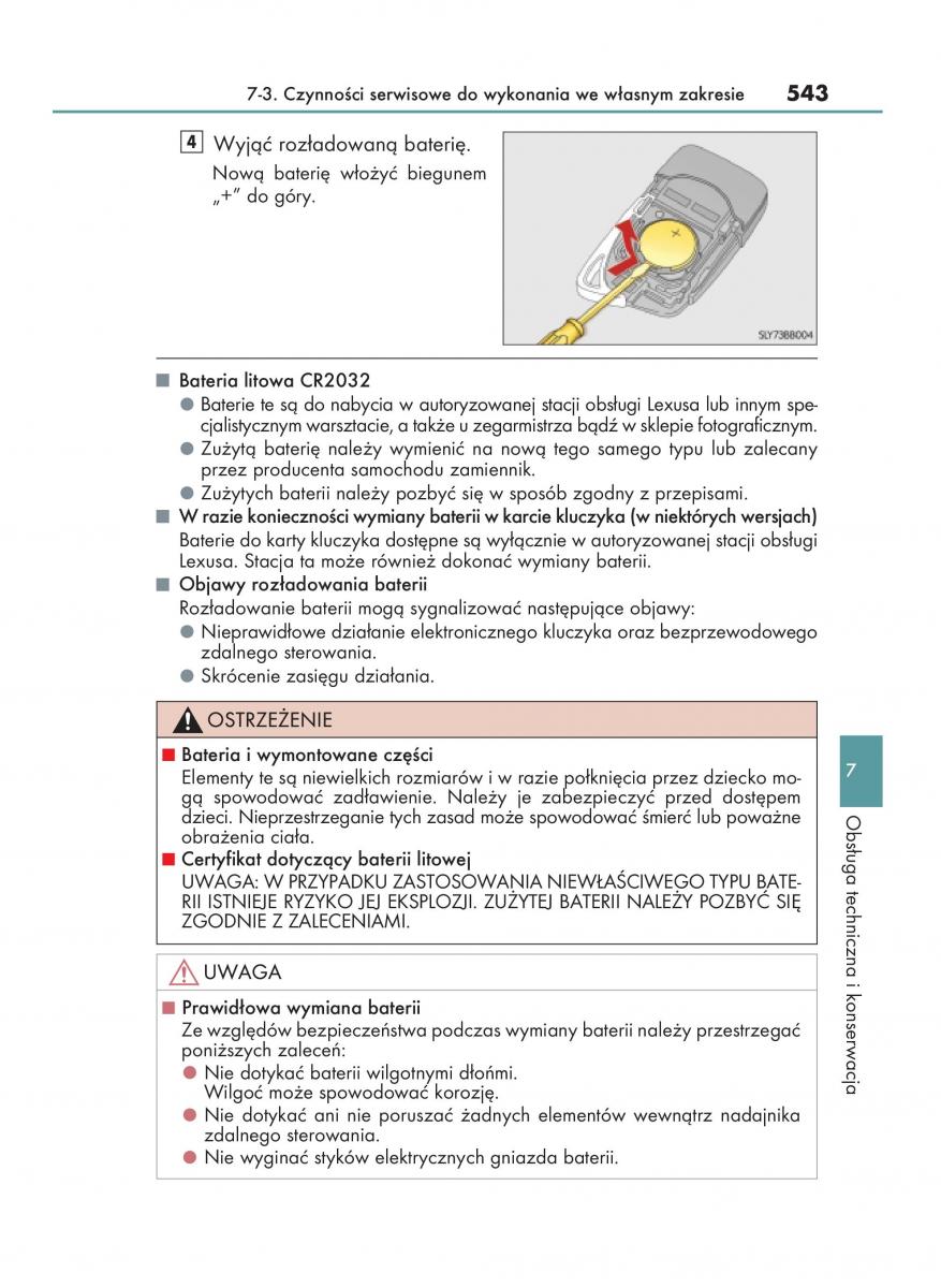 Lexus NX instrukcja obslugi / page 543