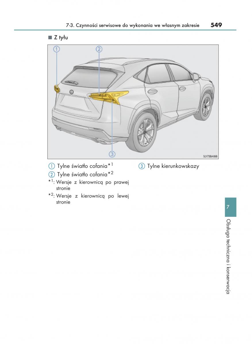 Lexus NX instrukcja obslugi / page 549