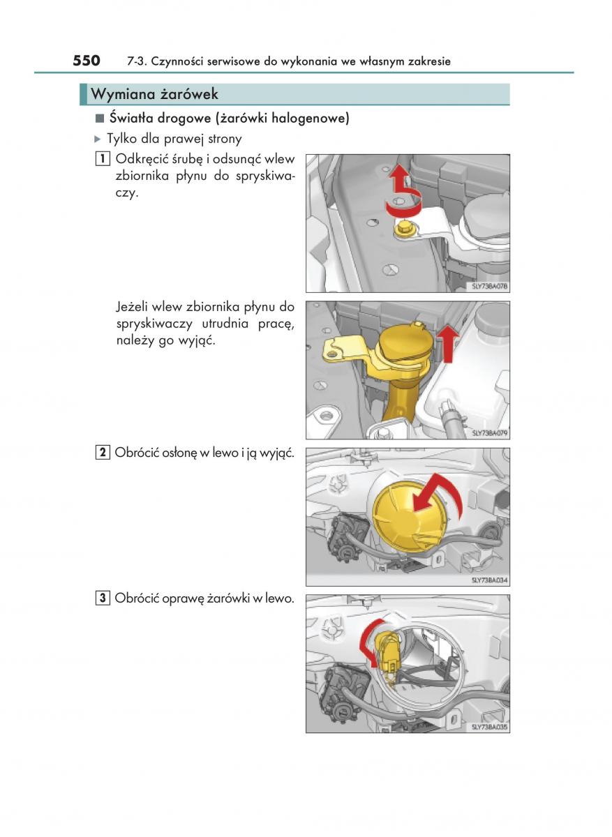 Lexus NX instrukcja obslugi / page 550