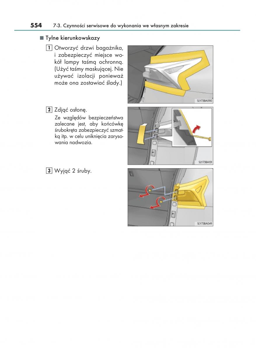 Lexus NX instrukcja obslugi / page 554