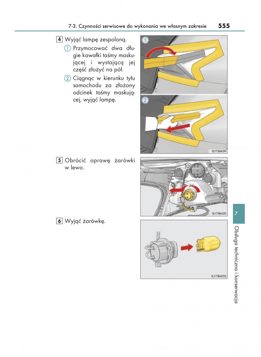 Lexus NX instrukcja obslugi / page 555