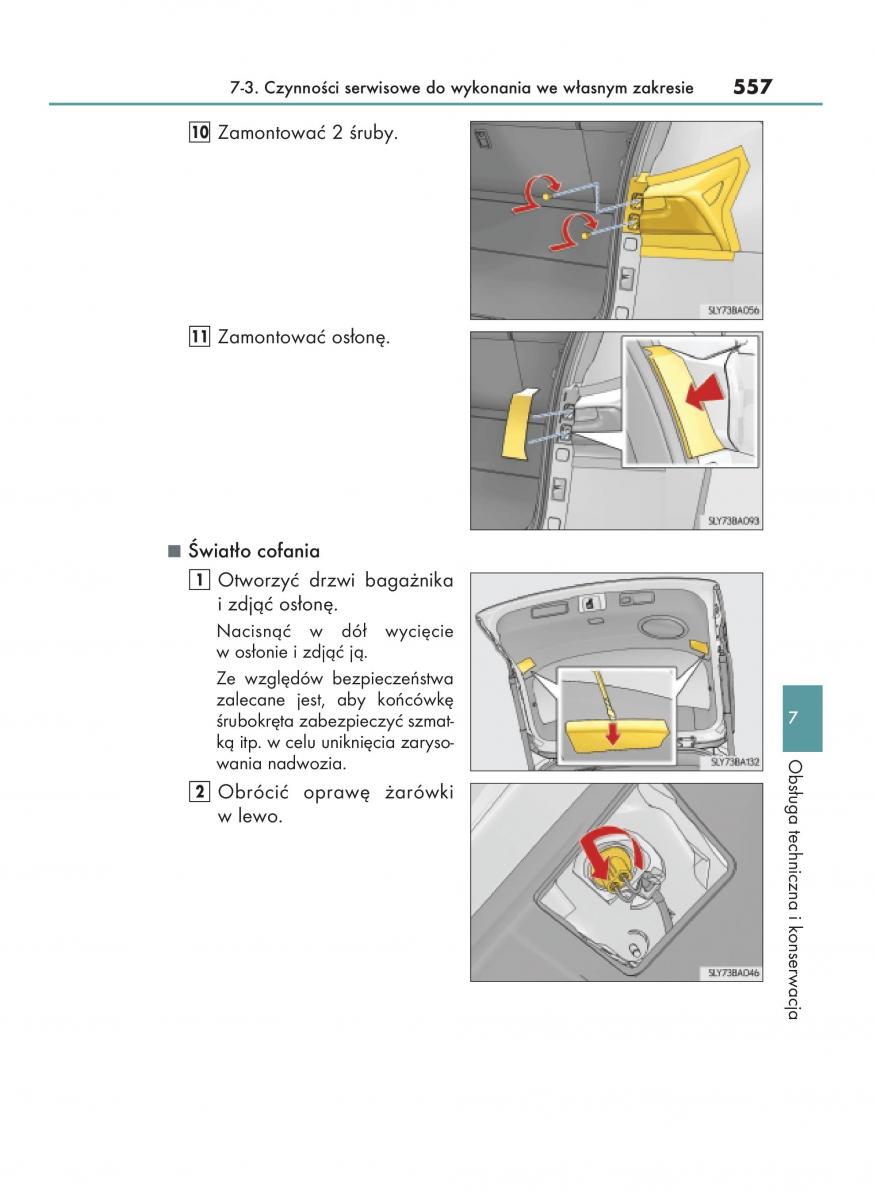 Lexus NX instrukcja obslugi / page 557