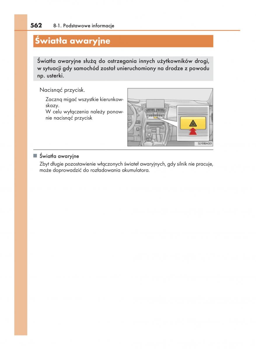 Lexus NX instrukcja obslugi / page 562