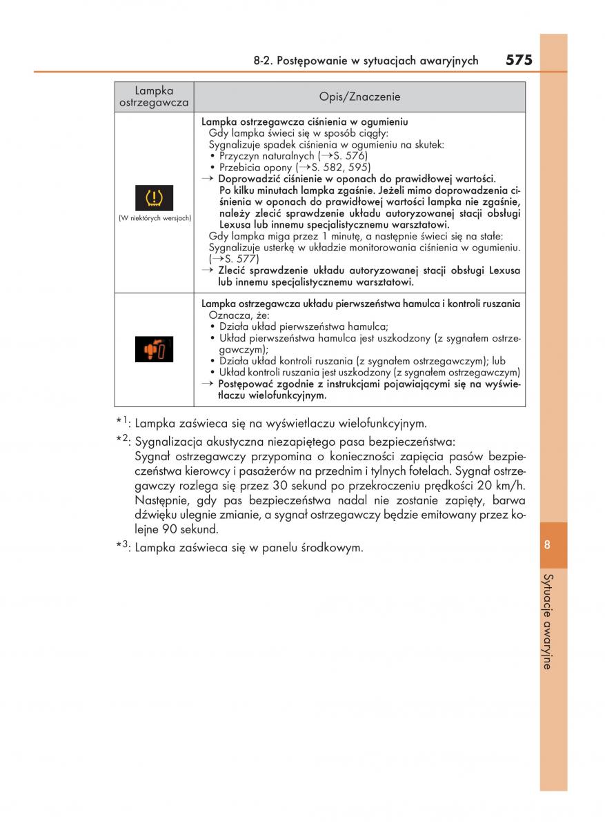 Lexus NX instrukcja obslugi / page 575