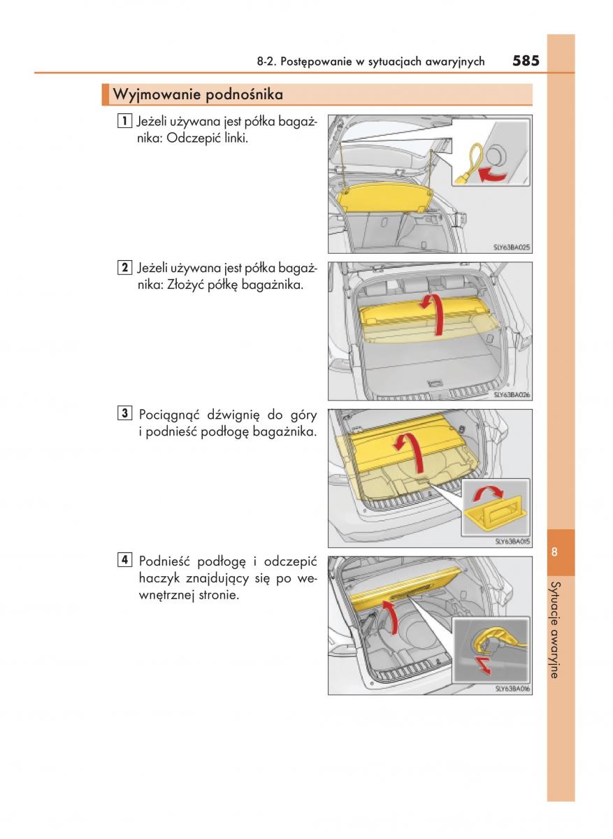 Lexus NX instrukcja obslugi / page 585