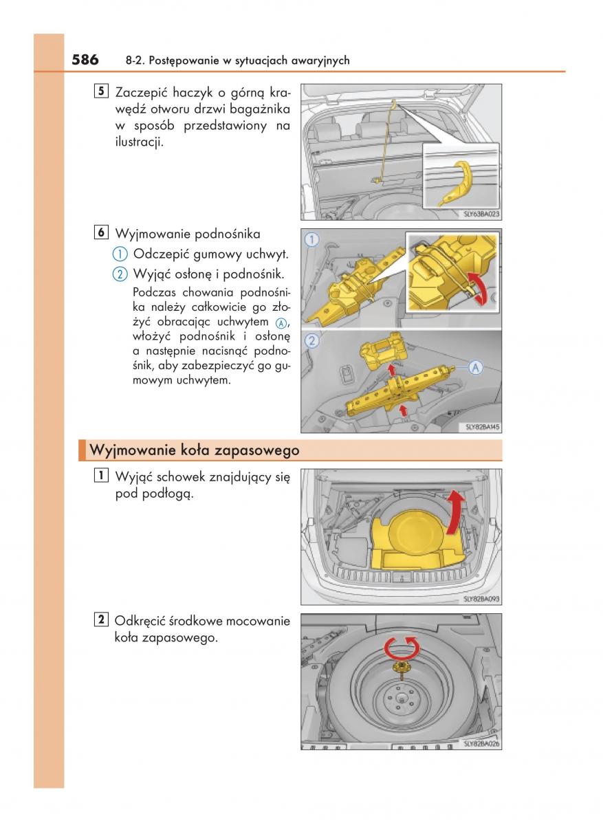 Lexus NX instrukcja obslugi / page 586