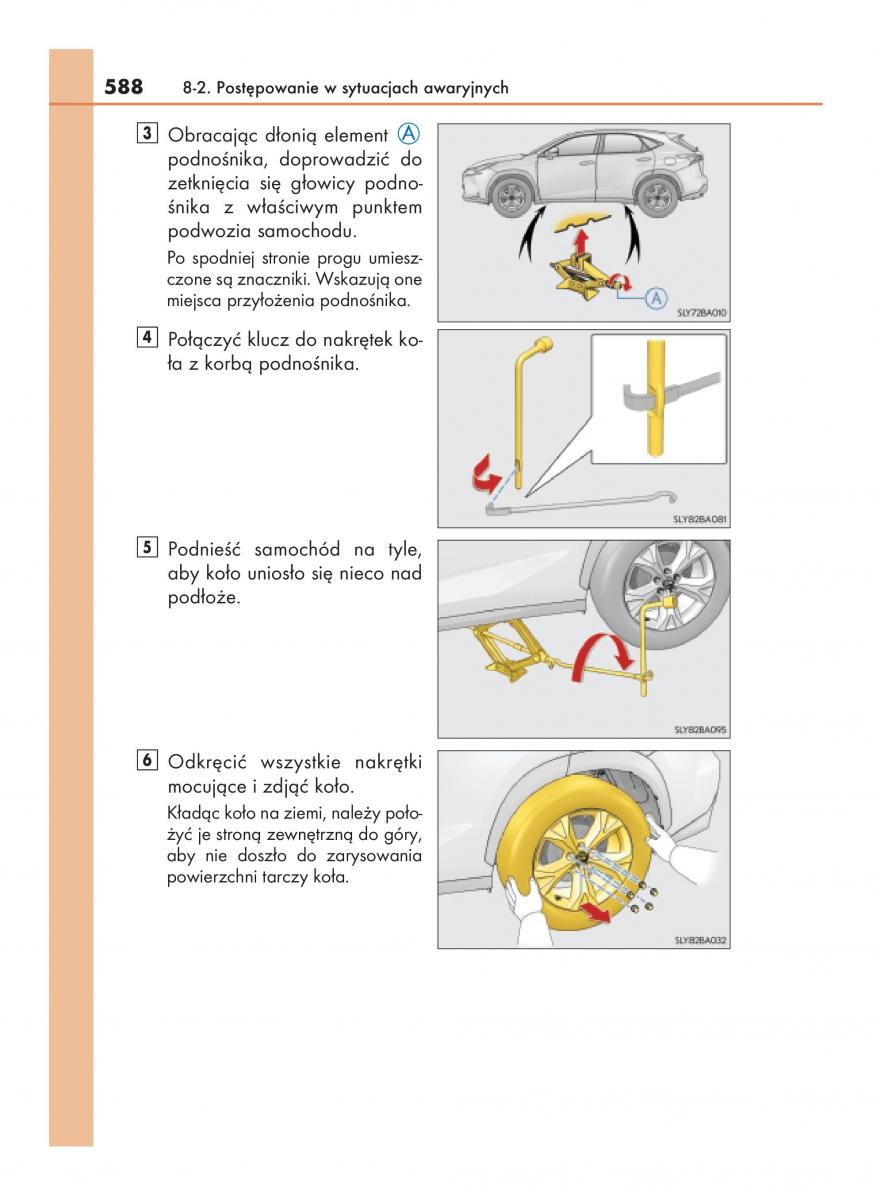 Lexus NX instrukcja obslugi / page 588