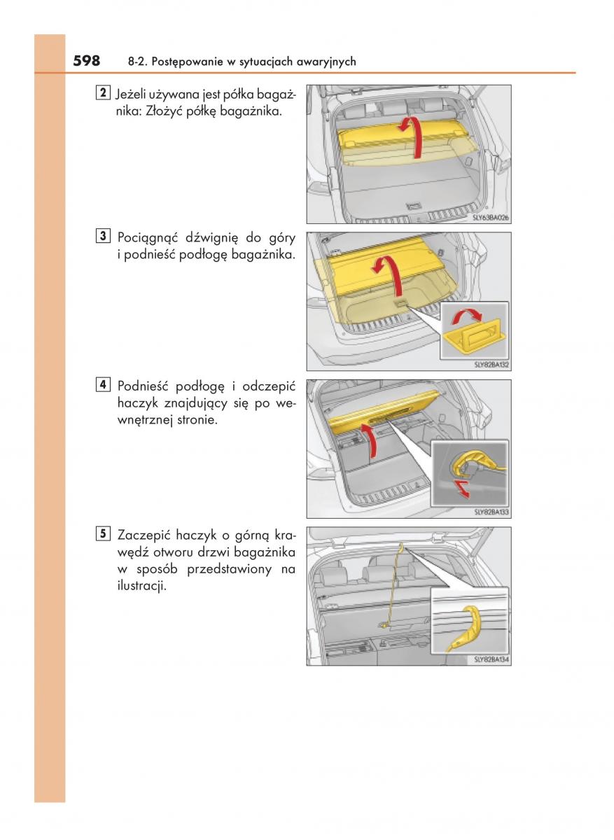 Lexus NX instrukcja obslugi / page 598