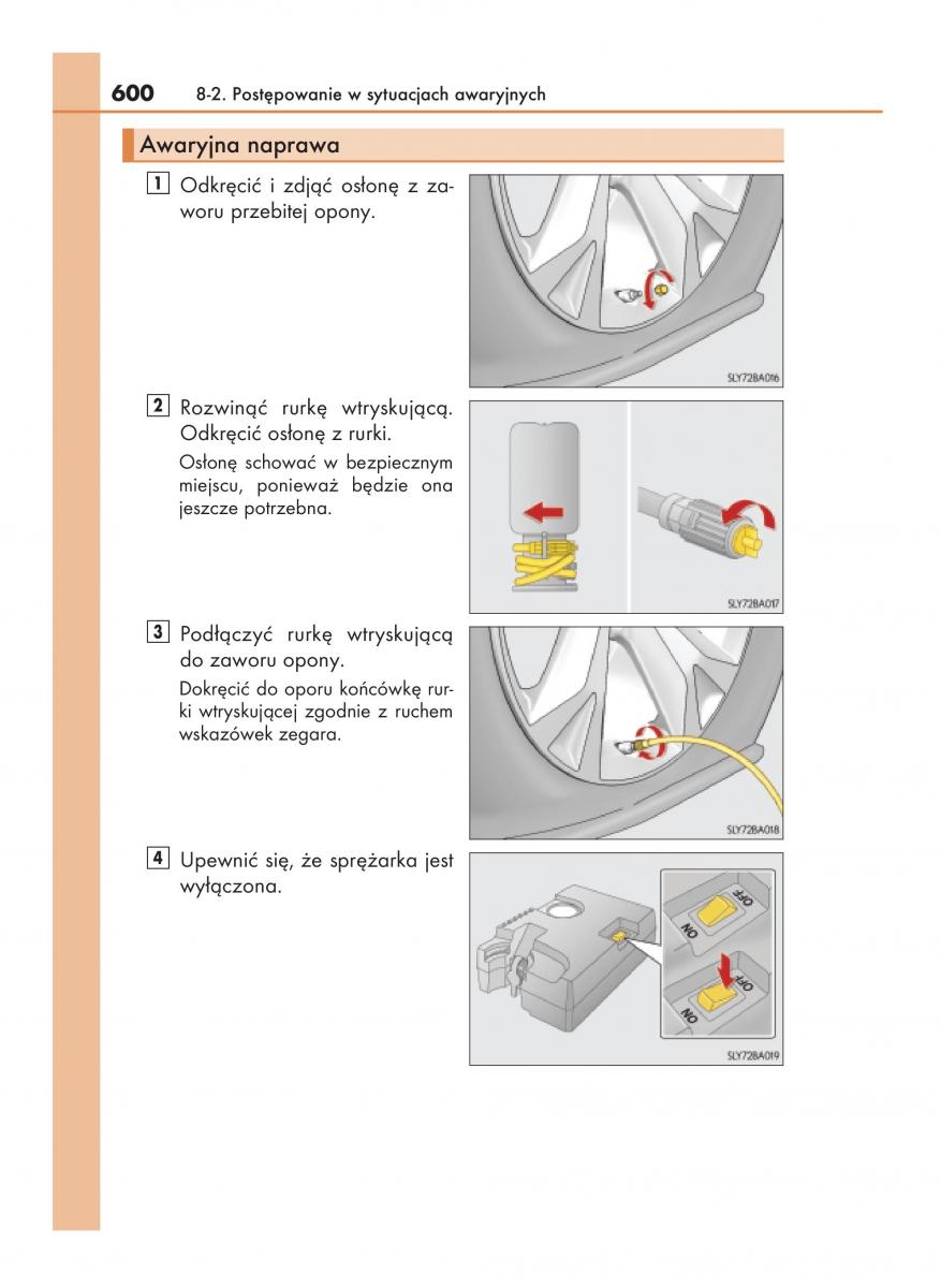 Lexus NX instrukcja obslugi / page 600