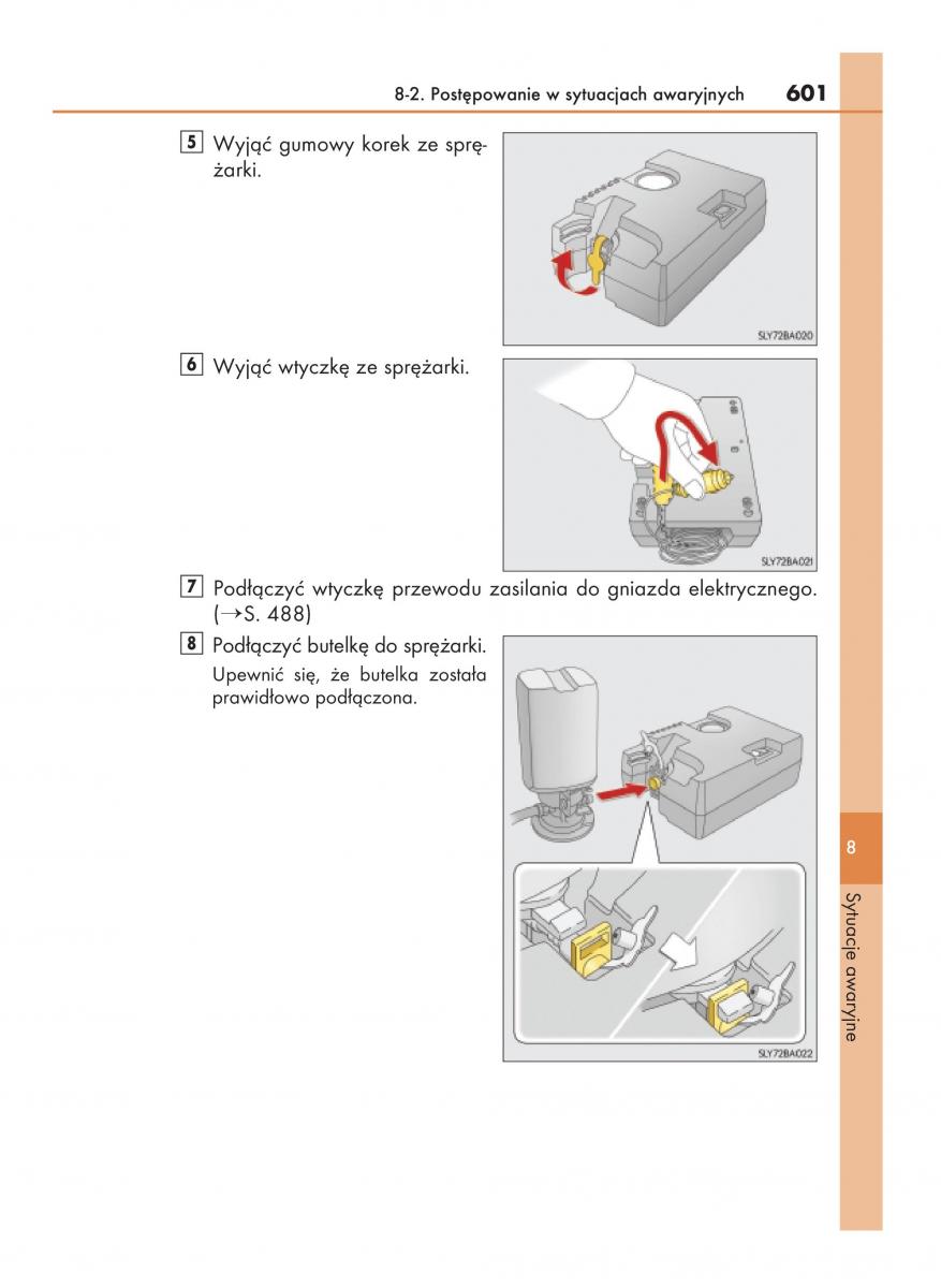 Lexus NX instrukcja obslugi / page 601