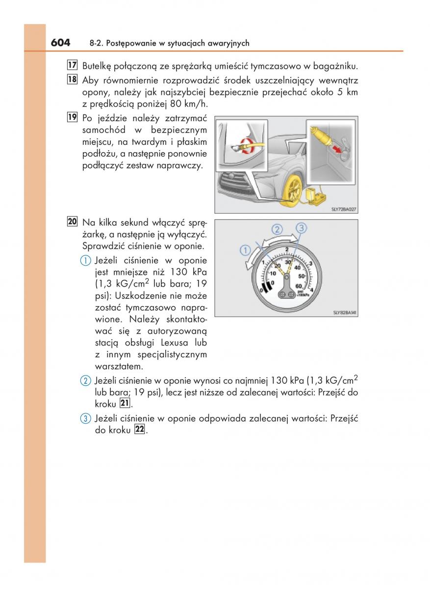 Lexus NX instrukcja obslugi / page 604