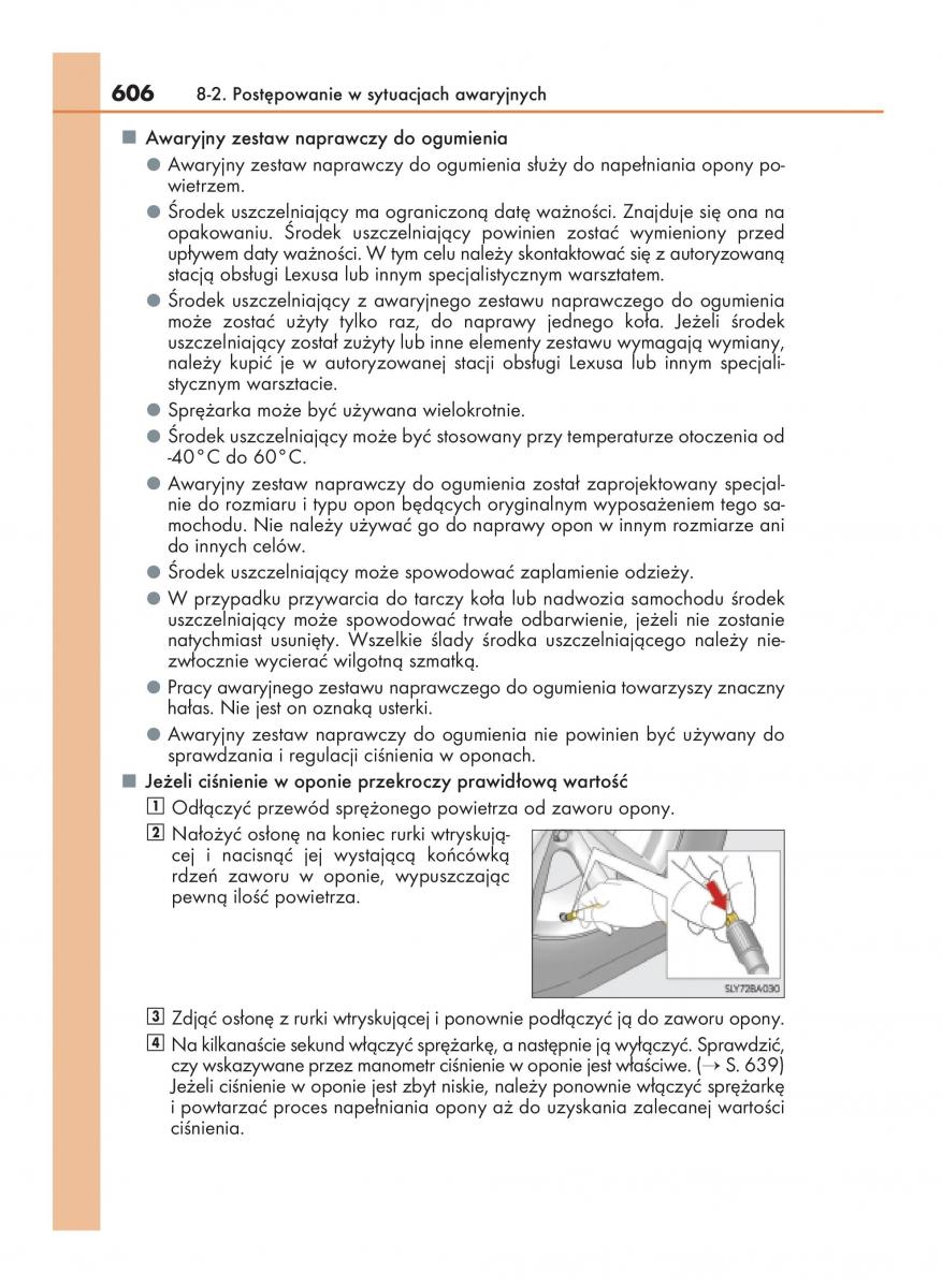 Lexus NX instrukcja obslugi / page 606