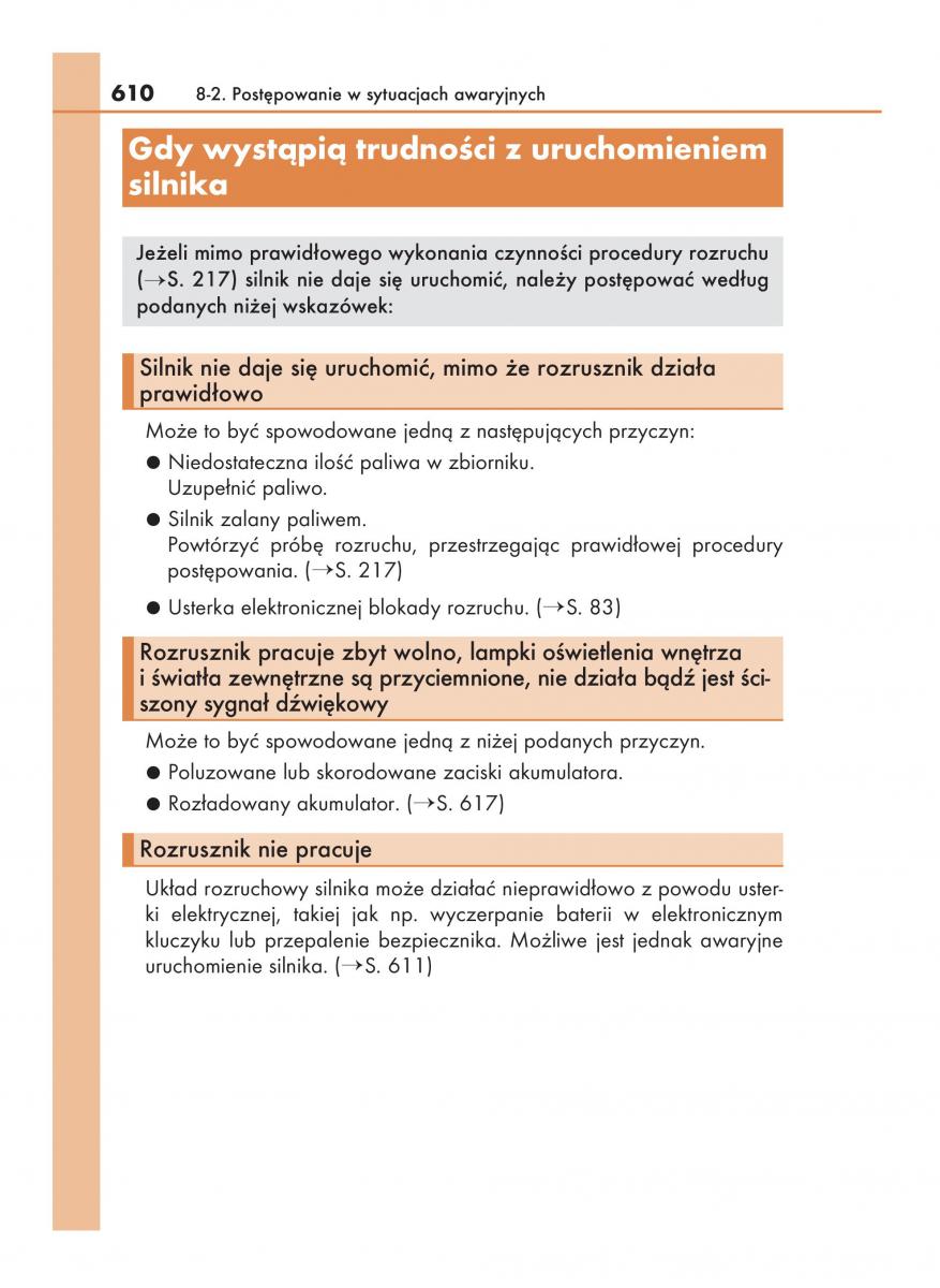 Lexus NX instrukcja obslugi / page 610