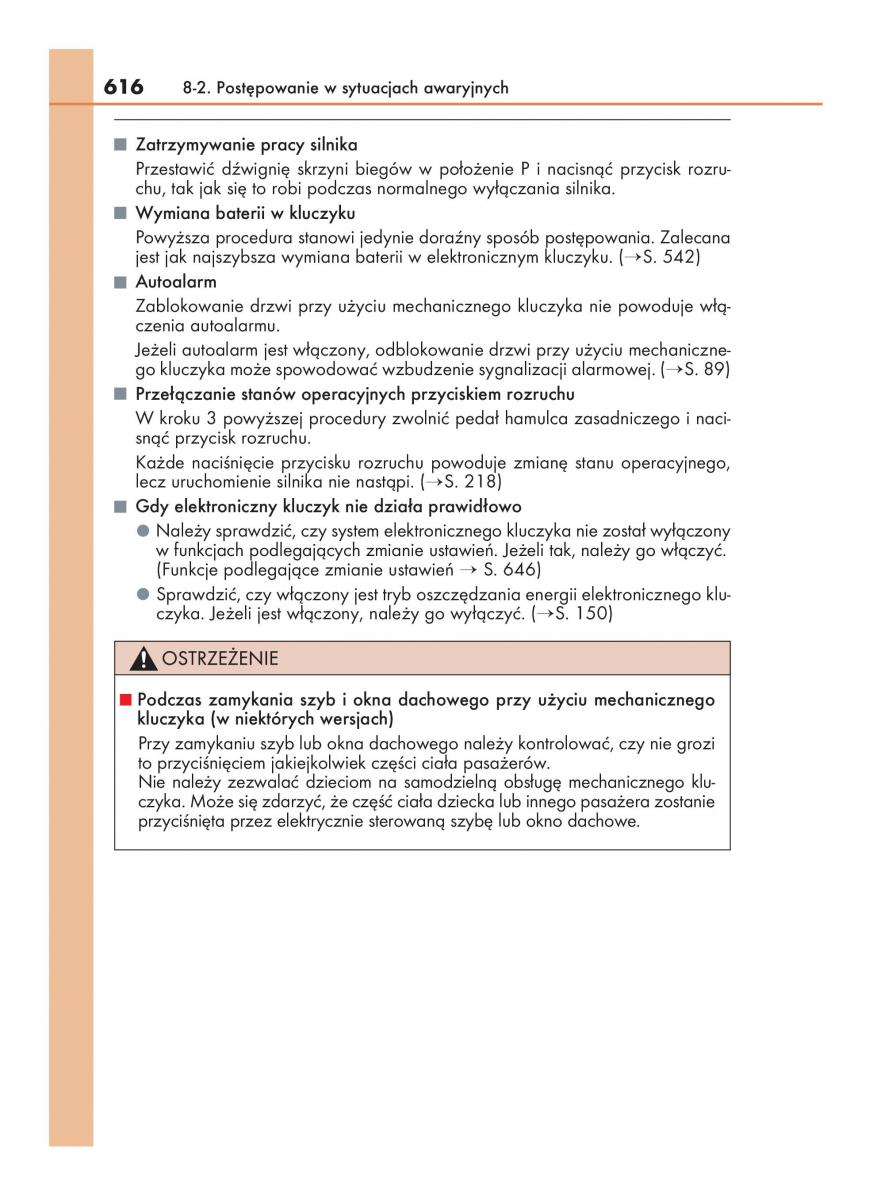 Lexus NX instrukcja obslugi / page 616