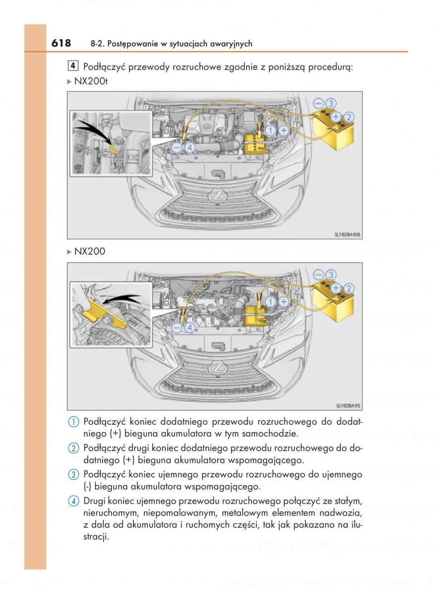 Lexus NX instrukcja obslugi / page 618