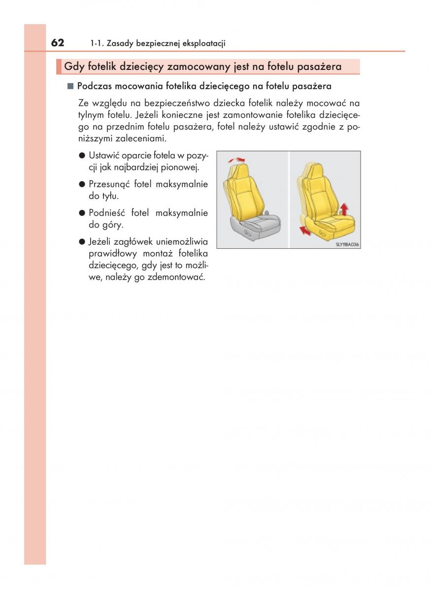 Lexus NX instrukcja obslugi / page 62