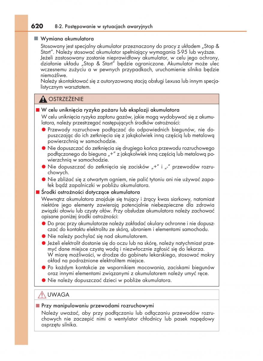 Lexus NX instrukcja obslugi / page 620