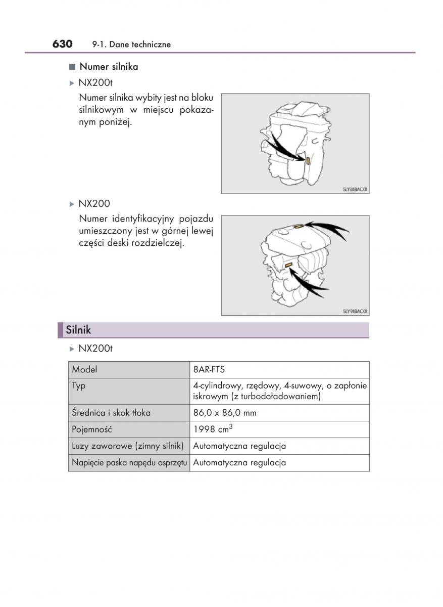 Lexus NX instrukcja obslugi / page 630