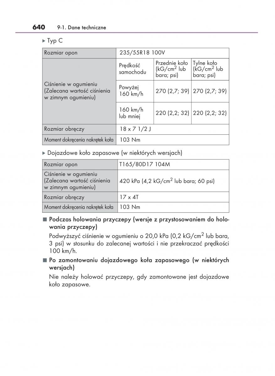 Lexus NX instrukcja obslugi / page 640