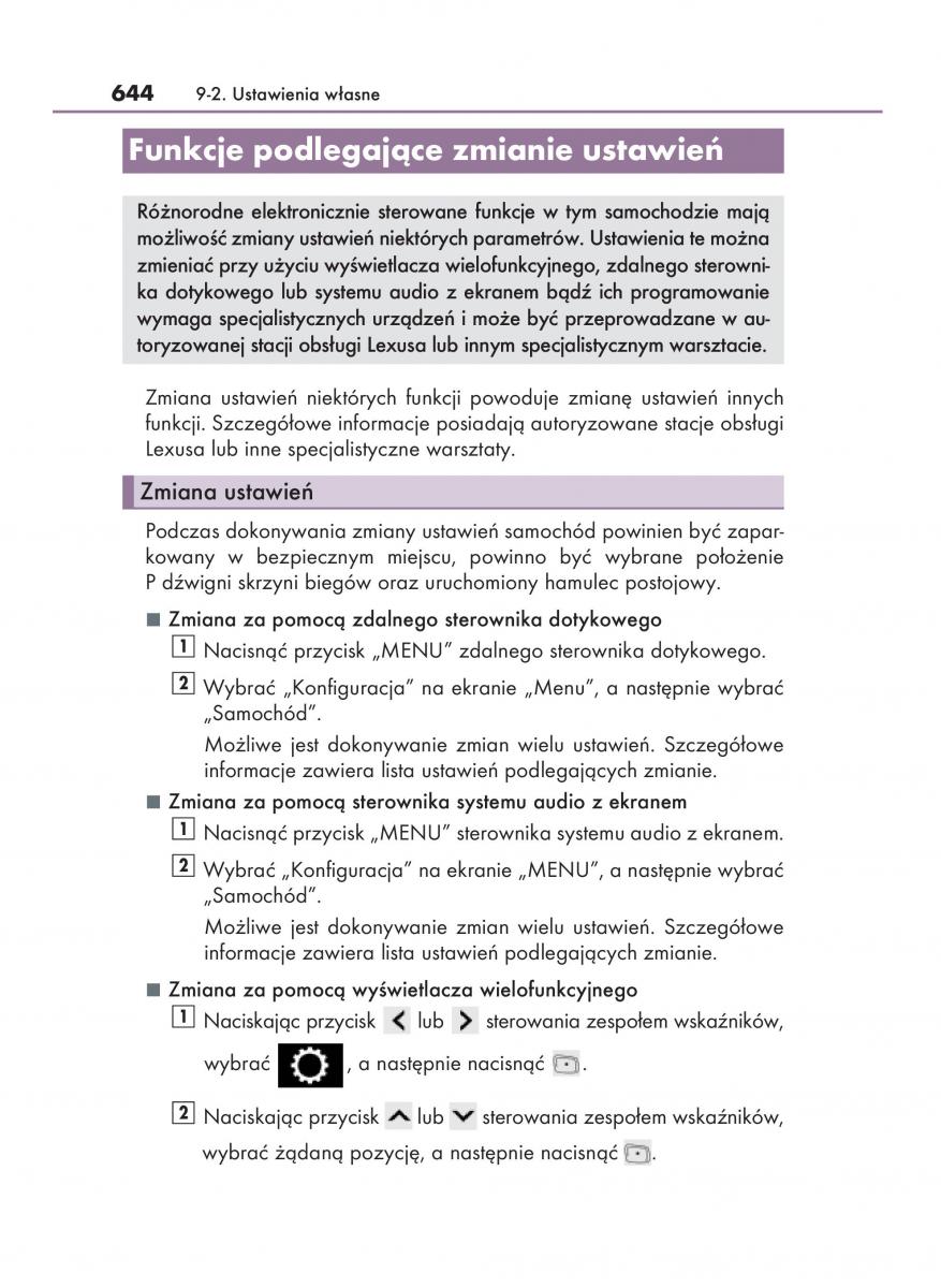 Lexus NX instrukcja obslugi / page 644