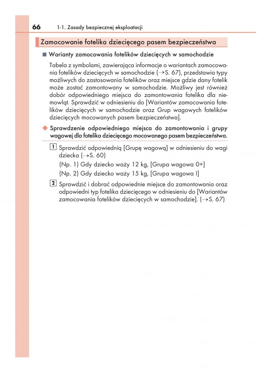 Lexus NX instrukcja obslugi / page 66