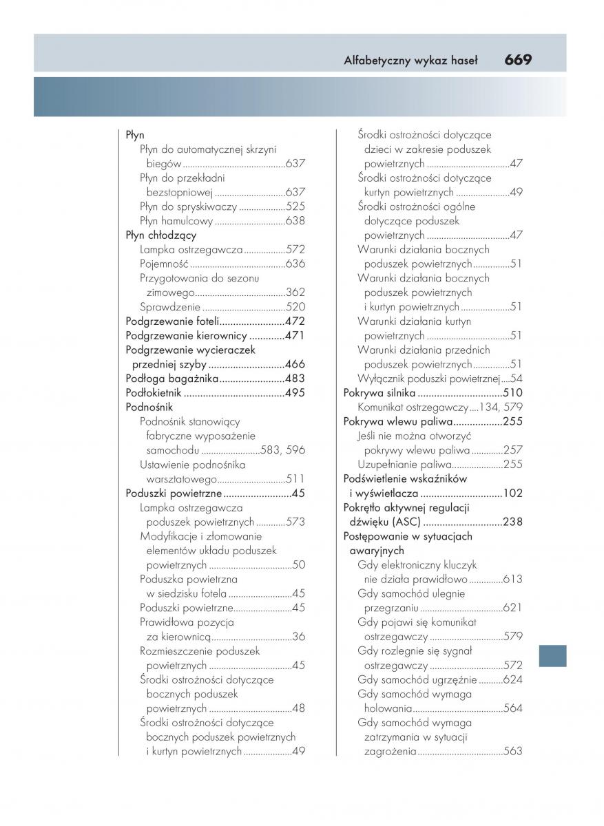 Lexus NX instrukcja obslugi / page 669