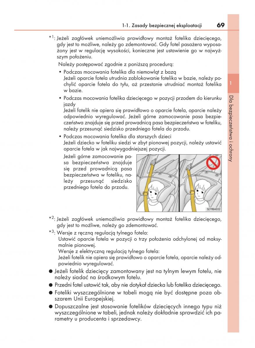 Lexus NX instrukcja obslugi / page 69