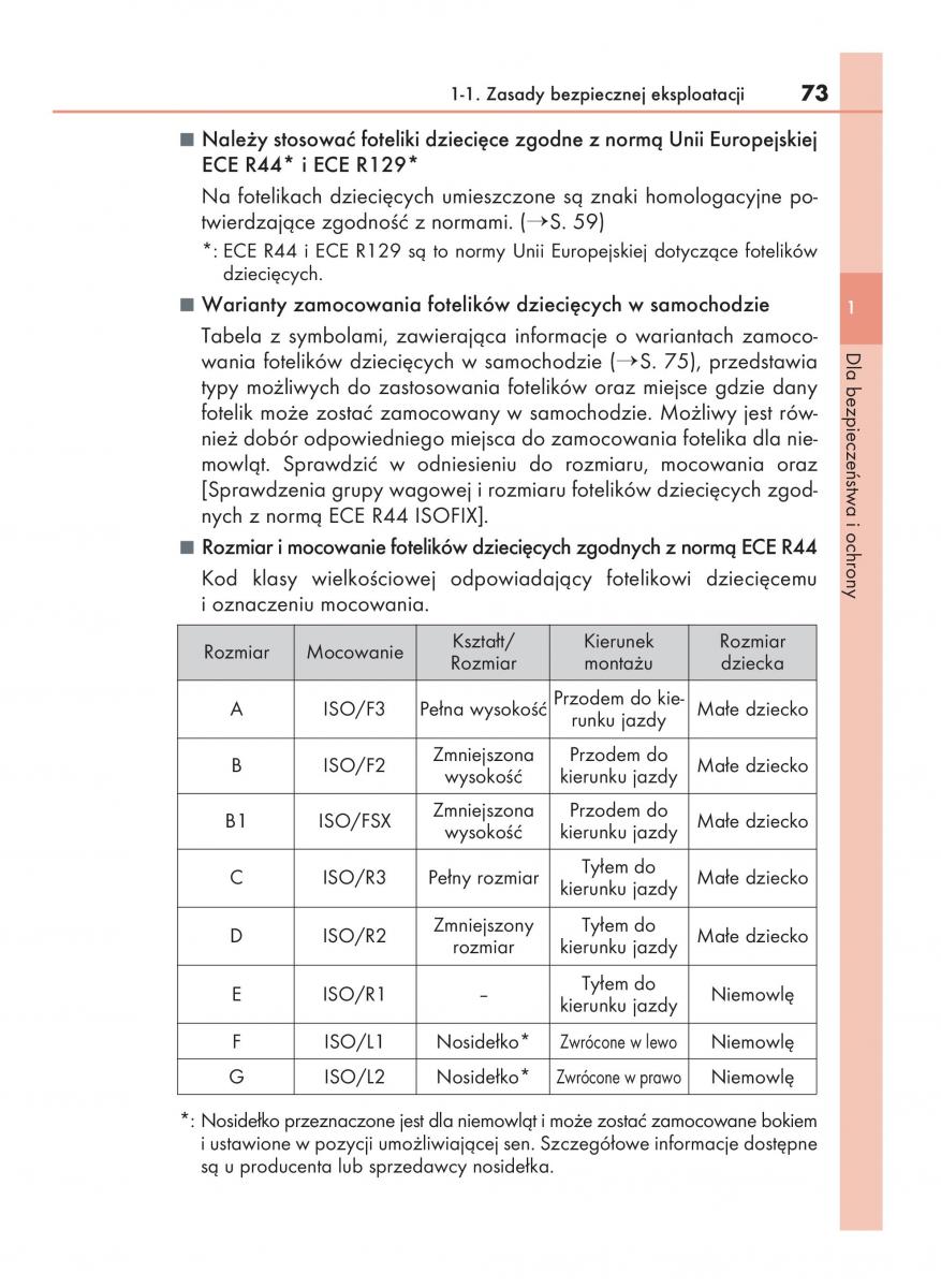 Lexus NX instrukcja obslugi / page 73