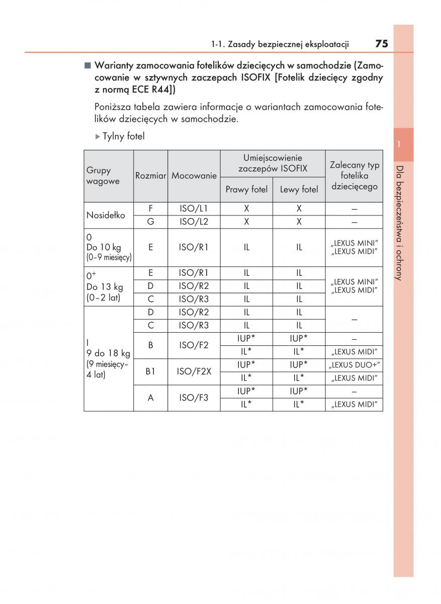 Lexus NX instrukcja obslugi / page 75