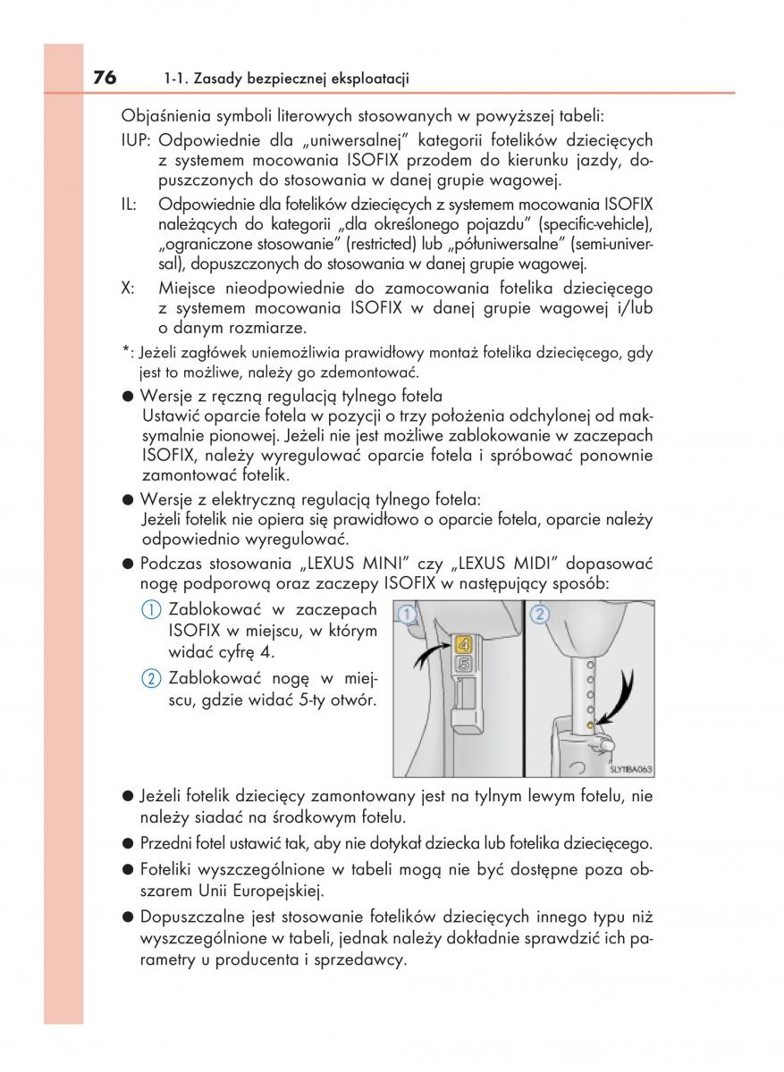 Lexus NX instrukcja obslugi / page 76