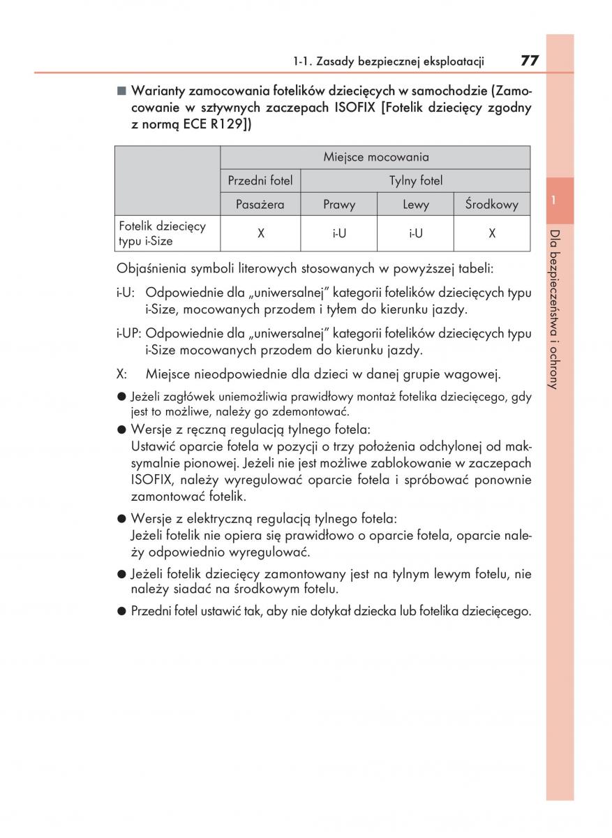 Lexus NX instrukcja obslugi / page 77